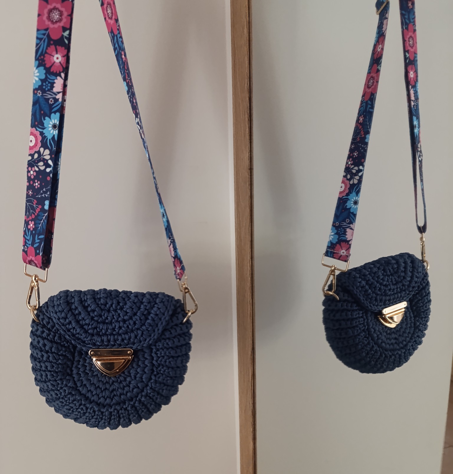 Torebka Handmade - Oreo Jeans - obrazek 2