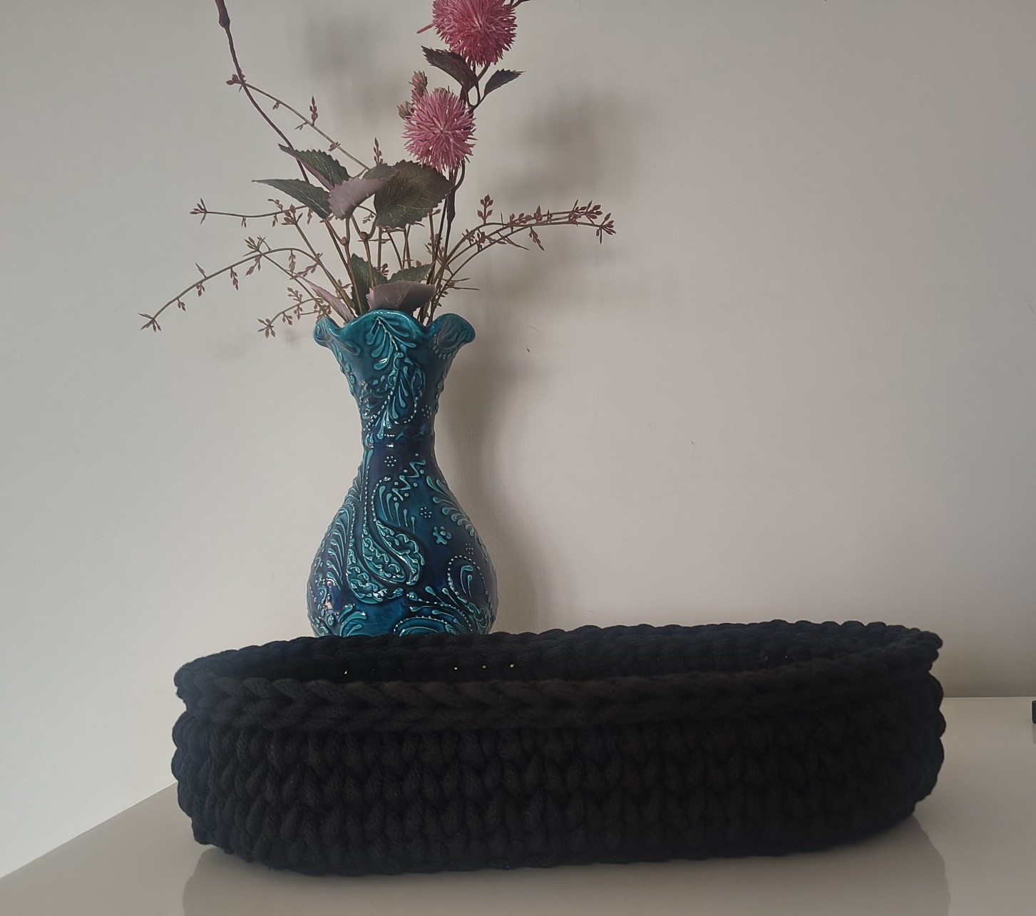 Koszyk na sztućce Handmade - Black Table - obrazek 3