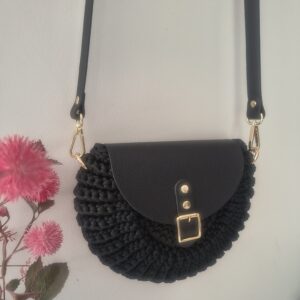 Torebka Handmade - Oreo Black Elegance